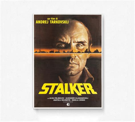 Andrei Tarkovsky Stalker Movie Poster Vintage Art Prints Etsy