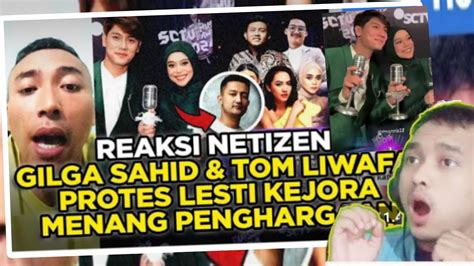 Gak Terima Kalah Gilga Sahid Protes Lesti Menang Sctv Music Awarsd