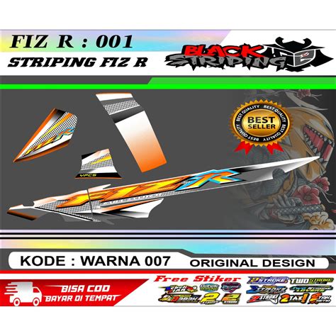 Jual STRIPING FIZ R VARIASI 001 Shopee Indonesia