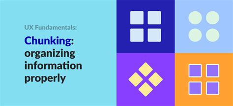 Chunking Psychology: Breaking Down Information to make Clearer Content - ux360.design