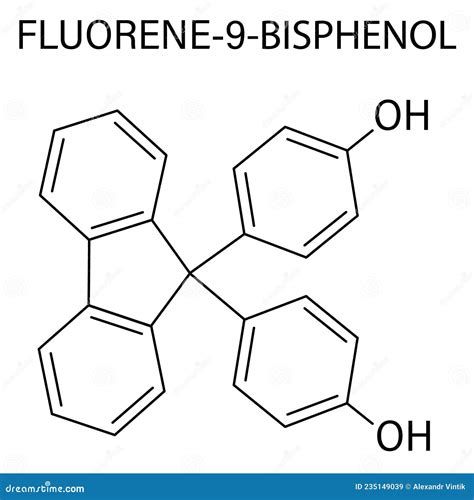 Bisphenol A Bpa Molecule Structural Chemical Formula And Molecule