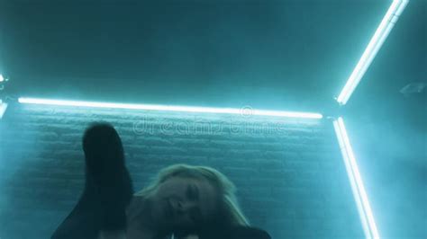 Blonde Dancing With Smoke Stock Footage Video Of Dancing 207938466