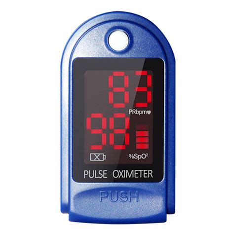 Пульсоксиметр цифровой на палец — MyGadget.com.ua