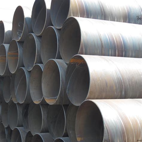 ASTM A252 Grade 3 Piling API 5L Gr B LSAW SSAW Pipe Mild Steel Spiral