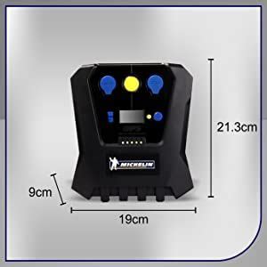 Michelin Programmable Fast Flow Digital Tire Compressor 12 Volt 50 PSI