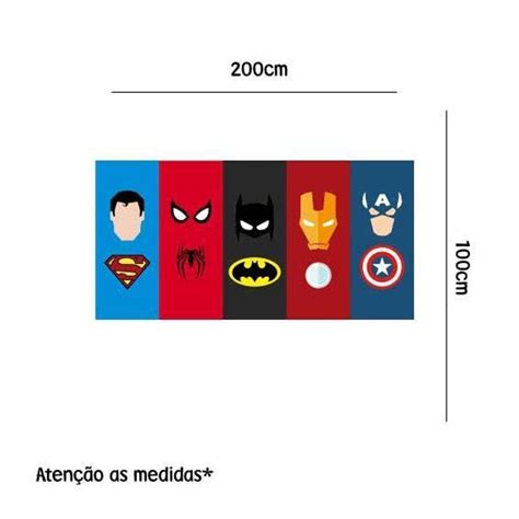 Painel Super Herois Casas Bahia