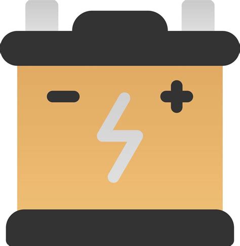 Battery Glyph Icon 15832170 Vector Art At Vecteezy