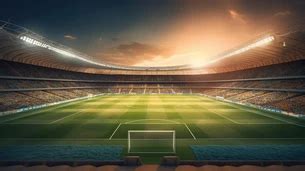 Stadium Soccer Field Background With 3d Rendered Backgrounds Free