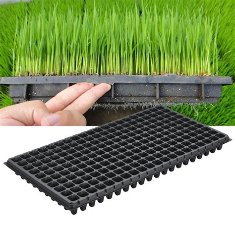 Seed Tray 1020 Flat Holes Hard Plastic Nursery Seed Tray Vegetable