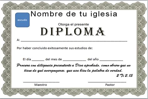 Resultado De Imagen De Diploma Escuela Dominical Diplomas De Agradecimiento Modelos De