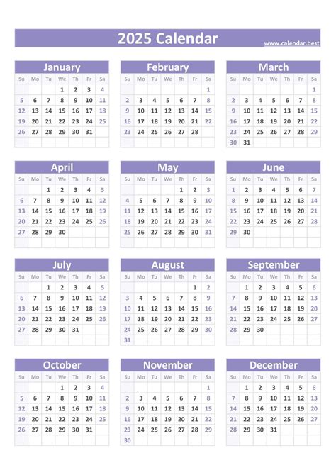 2025 printable calendar with week numbers and holidays