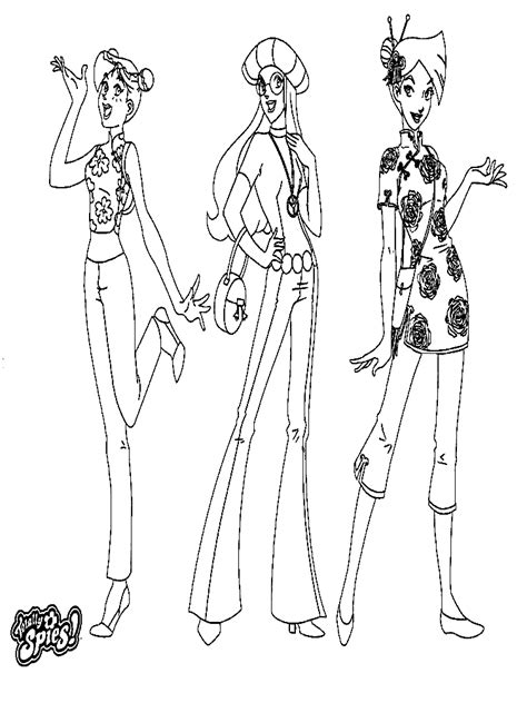 Totally Spies Model Sheets