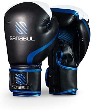 Sanabul Essential Gel Boxing Gloves Kickboxing Gloves Punching Bag