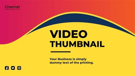 Premium Vector Youtube Thumbnail Background Design With Text Editable