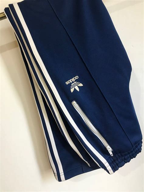 Adidas Trefoil Track Pants Mens Fashion Activewear On Carousell