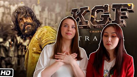 Russian Girls React To Kgf Chapter Trailer Youtube