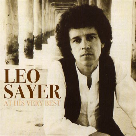 Carátula Frontal de Leo Sayer At His Very Best Portada