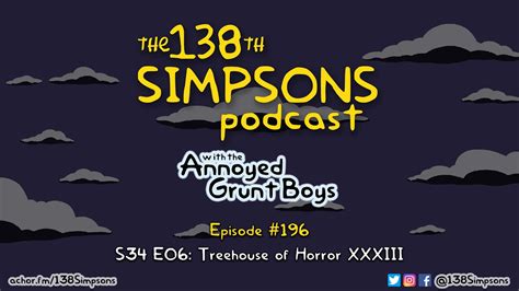 Episode 196 S34 E06 Treehouse Of Horror Xxxiii Youtube