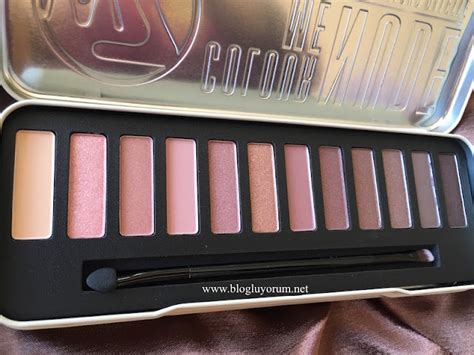 W7 iN THE NUDE COLOUR ME NUDE GÖZ FARI PALETİ blogluYORUM Gökçe Bağtır Kozmetik Yaşam