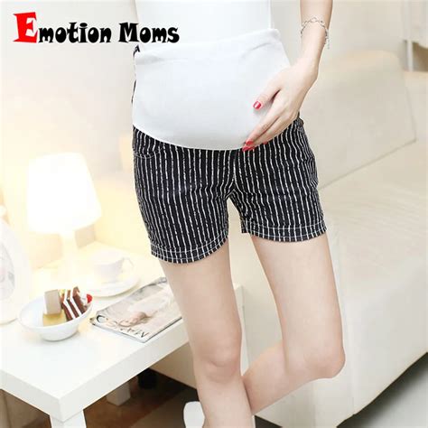 Emotion Moms Pantalones Cortos De Maternidad Con Cintura El Stica Para