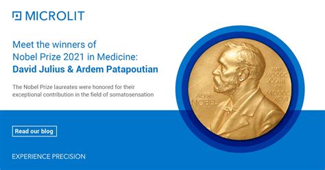 The 2021 Nobel Prize in Physiology or Medicine - Microlit USA