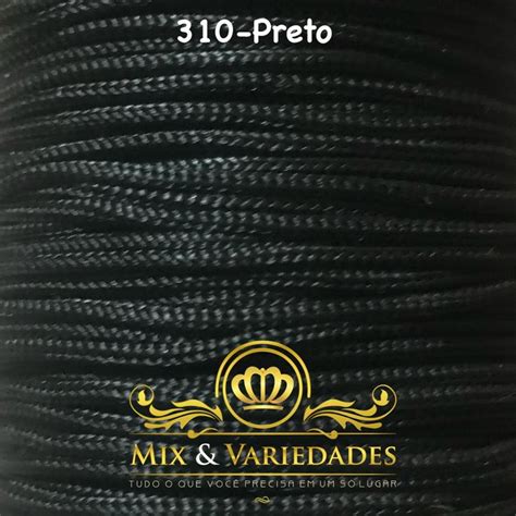 Fio Náutico 2mm Rabo De Rato 100m Preto Elo7 Produtos Especiais