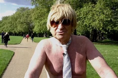 MP Filmed Cycling NAKED In Busy Park Derbyshire Live