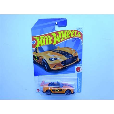 Hot Wheels Mazda Mx Miata Orange Shopee Malaysia