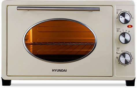 Мини-печь Hyundai MIO-HY084 бежевый — купить по доступной цене в ...