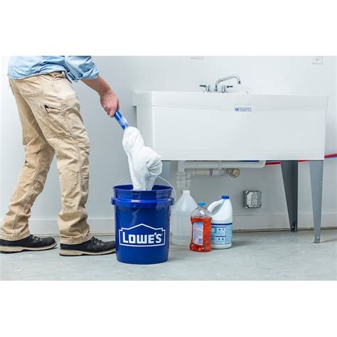 Lowes 5 Gallons Plastic General Bucket 300 Pack In The Buckets