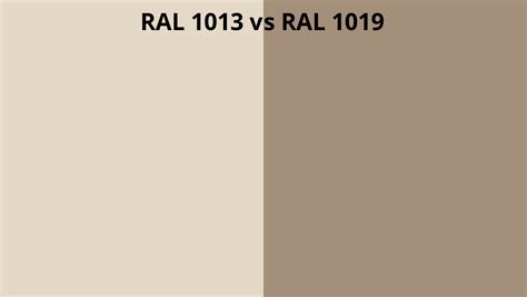 Ral 1013 Vs 1019 Ral Colour Chart Uk