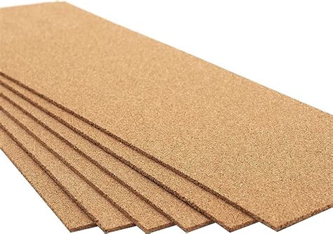 High Density Cork Sheet 915mm 3ft X 305mm 1ft 15mm Thick 6