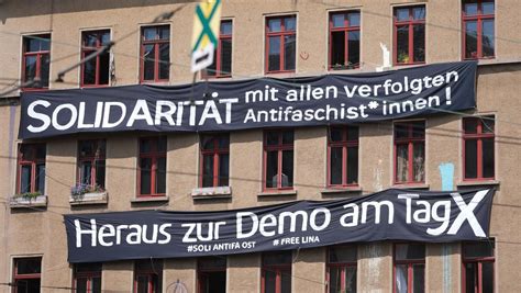 Lina E Polizei rüstet sich für Tag X Demo in Leipzig