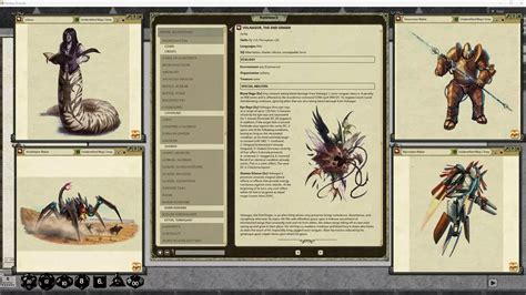 Pathfinder RPG Campaign Setting Inner Sea Bestiary For Fantasy Grounds