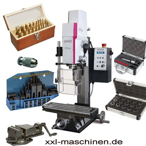 Optimill Mh V Bohr Fr Smaschine Mit Gro Em Teiligen Zubeh Rset