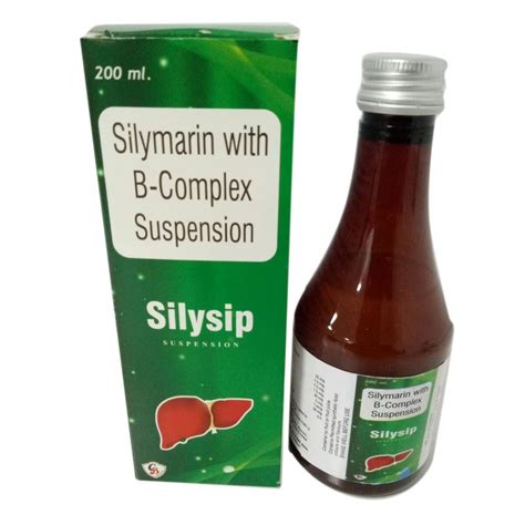 Silymarin B Complex Suspension For Improved Liver Function Ml At