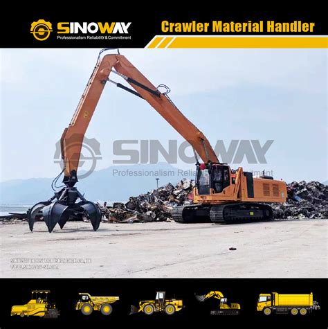 Heavy Duty China 50ton Material Handling Equipment With Factory Price