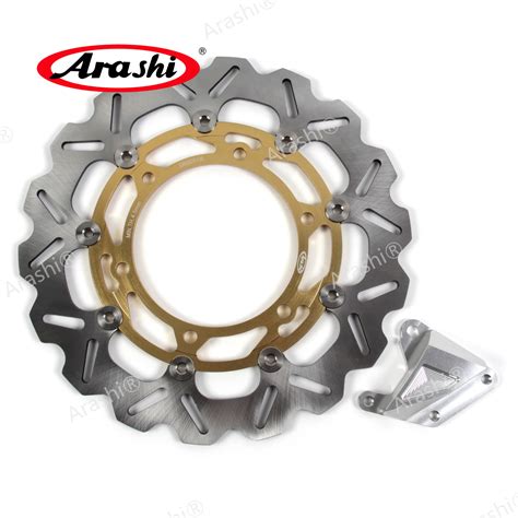 ARASHI Fit KAWASAKI NINJA 250R Front Rear Brake Rotors Brake Disc Set