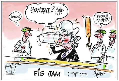 6 "Fig Jam, or Howzat?", drawn by Dean Alston. Originally published in... | Download Scientific ...