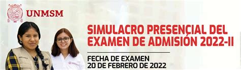 Resultado Simulacro Presencial Unmsm Ii De Febrero