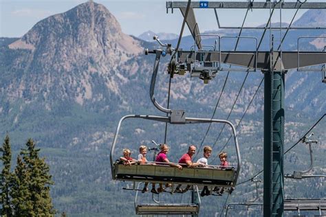 Enjoy A Scenic Chairlift Ride At Purgatory Resort Soak In Panoramic