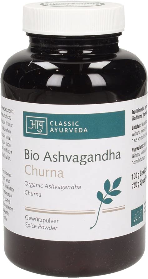 Classic Ayurveda Organic Ashwagandha Churna G Ayurveda