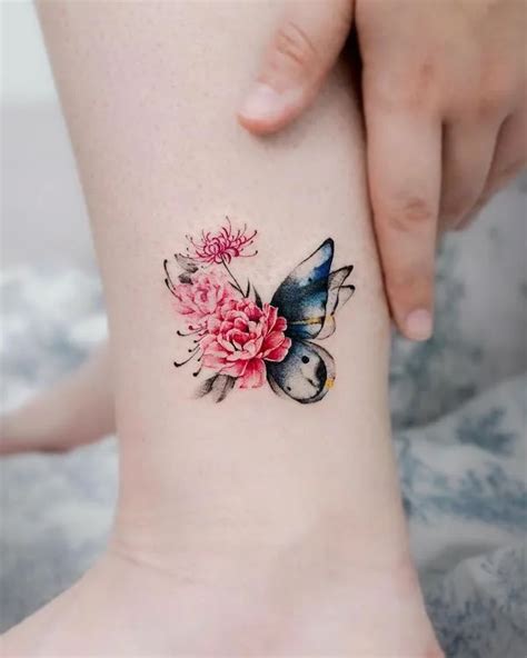 58 Stunning Ankle Tattoos for Women - Our Mindful Life