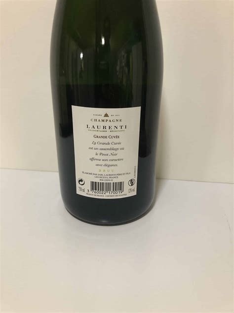 Champagne Brut Laurenti Grande Cuv E Cl Louis Vin