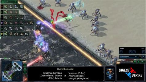 Starcraft 2 Direct Strike Kerrigan Swann Artanis Vs Vorazun