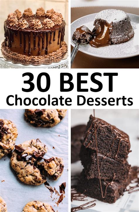 The 30 Best Easy Chocolate Desserts Gypsyplate