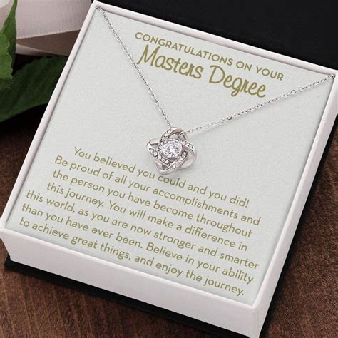 Masters Degree Graduation T For Her Masters Degree T Masters G