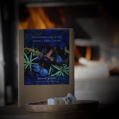 Juniper Apple And Spices 15 Soy Star Wax Melts Mason Grant Ltd