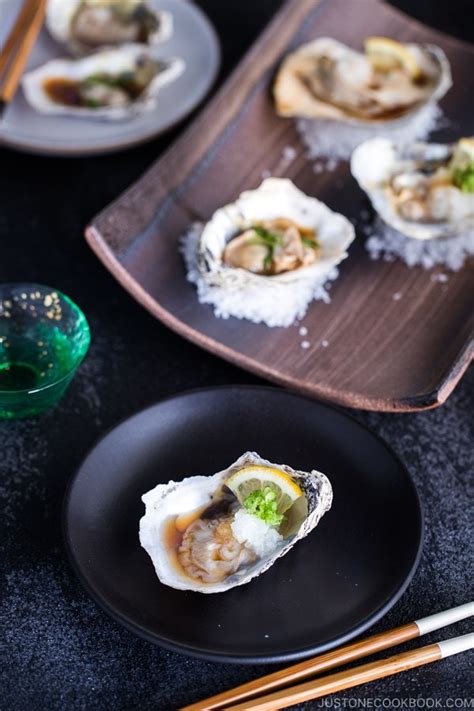 Grilled Oysters With Ponzu Sauce Just One Cookbook