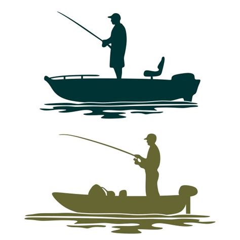 Fishing Boat Silhouette
